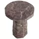 Celeste Dark Emperador Outdoor Round End Table