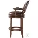 At the Barolo Upholstered Swivel Bar Stool
