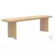 Gabrielle Light Oak Bench