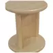 Gabrielle Light Oak Round End Table
