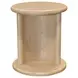 Gabrielle Light Oak Round End Table