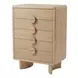 Gabrielle Light Oak 5 Drawer Chest