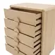 Gabrielle Light Oak 5 Drawer Chest