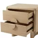 Gabrielle Light Oak 2 Drawer Nightstand