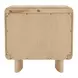 Gabrielle Light Oak 2 Drawer Nightstand