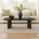 Gabrielle Black Rectangular Occassional Table Set