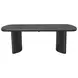 Gabrielle Black Rectangular Coffee Table