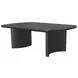 Gabrielle Black Rectangular Coffee Table