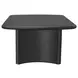 Gabrielle Black Rectangular Coffee Table
