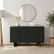 Gabrielle Black 6 Drawer Dresser