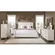 Melrose Cloud White Queen Panel Bed