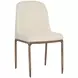 Leandro Zenith Alabaster Performance Fabric Dining Chair Set of 2