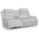 Technique Alloy 91" Power Reclining Sofa with Drop Down Table and USB Charging