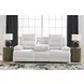 Technique Alloy 91" Power Reclining Sofa with Drop Down Table and USB Charging