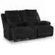 Technique Onyx 81" Power Reclining Loveseat with USB Charging