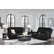 Technique Onyx Power Reclining Living Room Set with Drop Down Table and USB Charging
