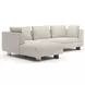 Altura Beige 2 Piece Modular LAF Chaise Sectional