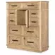 Torrance Aged Driftwood 9 Drawer Chest