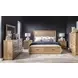 Torrance Aged Driftwood Queen Storage Panel Bed