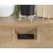 Torrance Aged Driftwood 1 Drawer Nightstand with USB Charging