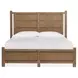 Plum Creek Sierra Brown California King Panel Bed