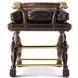 TA Originals Old English Leather The Directors Accent Stool