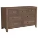 Carlson Harvest Brown 7 Drawer Dresser
