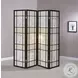 4407 Black Room Divider