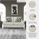 Heartcort Quartz 70" Loveseat