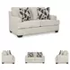 Heartcort Quartz 70" Loveseat