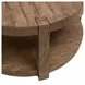 Broadmore Cobblestone Brown Round Cocktail Table