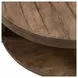 Broadmore Cobblestone Brown Round Cocktail Table