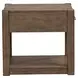 Broadmore Cobblestone Brown Rectangular End Table