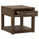 Broadmore Cobblestone Brown Rectangular Occasional Table Set