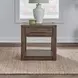 Broadmore Cobblestone Brown Rectangular End Table