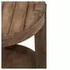 Broadmore Cobblestone Brown Round Chairside Table