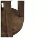 Broadmore Cobblestone Brown Round Chairside Table