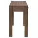 Broadmore Cobblestone Brown Rectangular Console Table