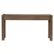 Broadmore Cobblestone Brown Rectangular Console Table