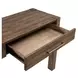 Broadmore Cobblestone Brown Rectangular Console Table