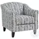 Wowza Mercedes Shore Flared Arms Accent Chair