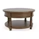 Eastlake Whiskey Oak Round Cocktail Table