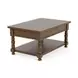 Eastlake Whiskey Oak Rectangular Lift Top Occassional Table Set