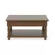 Eastlake Whiskey Oak Rectangular Lift Top Occassional Table Set