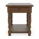 Eastlake Whiskey Oak Rectangular Lift Top Occassional Table Set