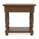 Eastlake Whiskey Oak Rectangular Chairside Table