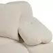 Calliope Off White Performance Velvet 118" Modular Sofa