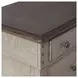 Ivy Hollow Weathered Linen and Dusty Taupe 9 Drawer Dresser with Mirror