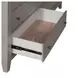 Ivy Hollow Weathered Linen and Dusty Taupe 9 Drawer Dresser with Mirror