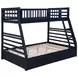 Ashton Navy Blue Twin Over Full Bunk Bed